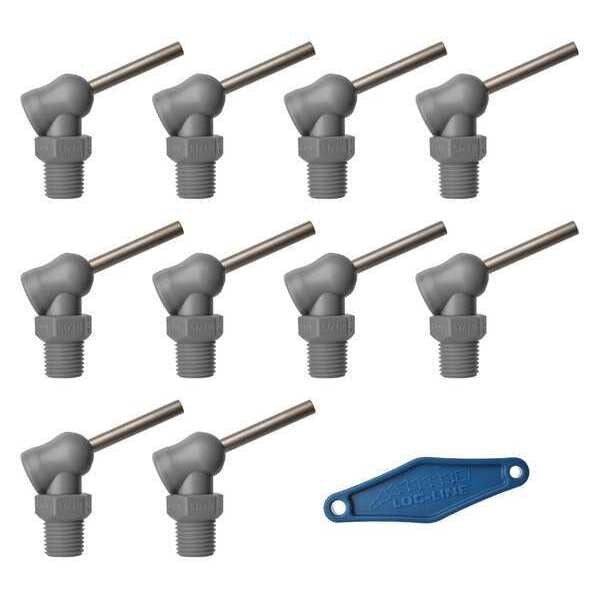 Nozzle, XR Style, 0.062in.dia, PK10