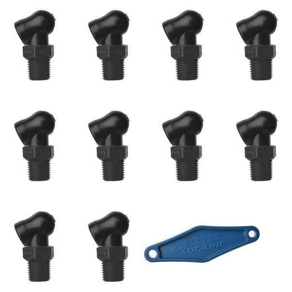 Nozzle, XR Style, 0.860in.dia, PK10