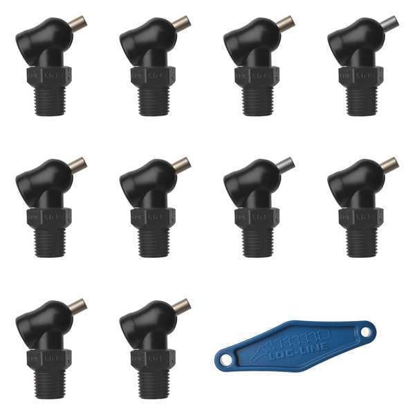 Nozzle, XR Style, 0.860in.dia, PK10