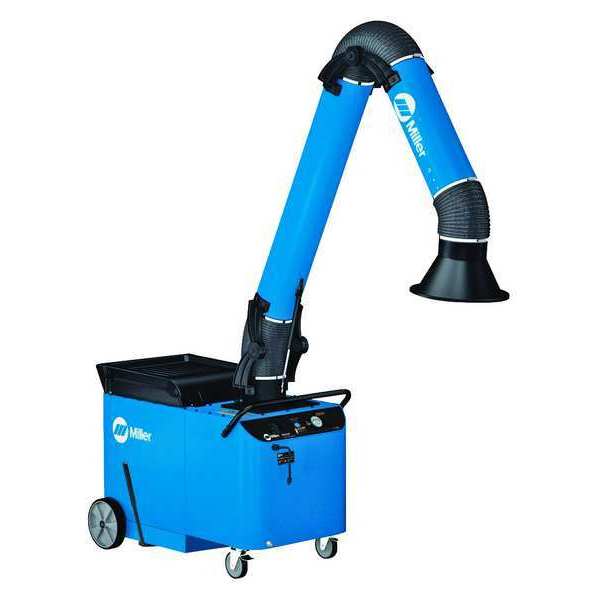 Fume Extractor, 12ft.Arm, Self Clean Flter