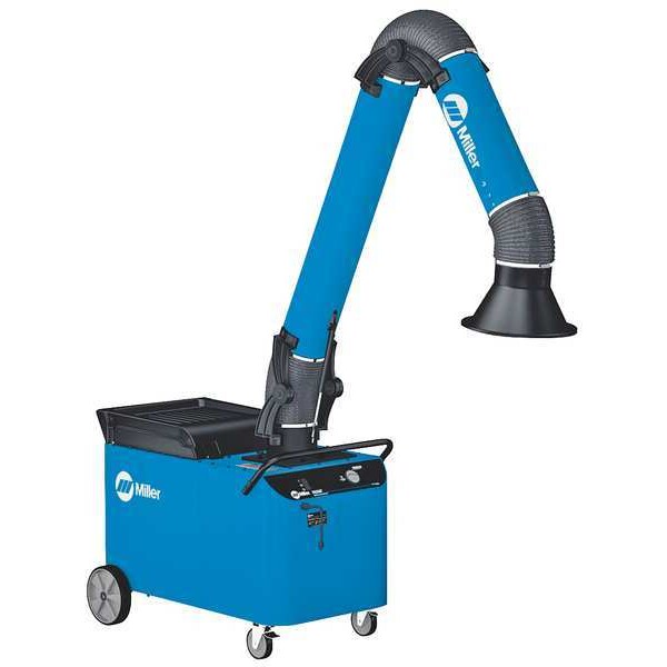 Fume Extractor, 10 ft.Arm, Dsposable Flter