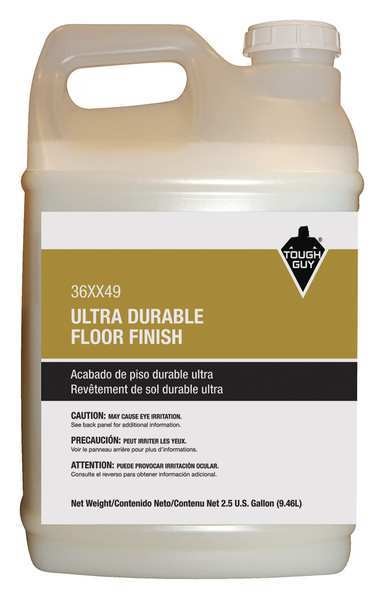 Floor Finish, 2.5 gal., Solid Content 0.24