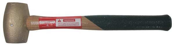 Hammer, Brass, 4In, Wood