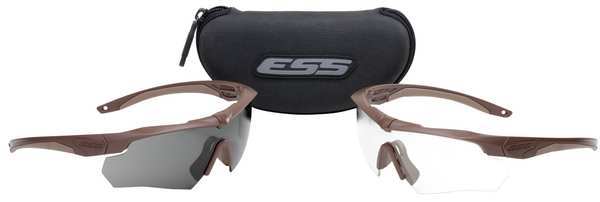 Ballistic Safety Glasses, Wraparound Assorted Polycarbonate Lens, Anti-Fog, Scratch-Resistant
