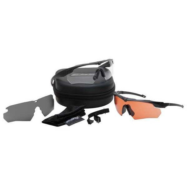 Ballistic Safety Glasses, Wraparound Assorted Polycarbonate Lens, Anti-Fog, Scratch-Resistant
