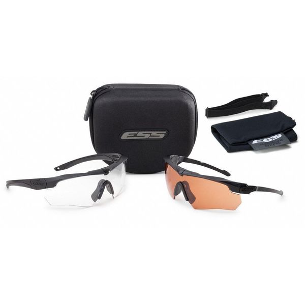 Ballistic Safety Glasses, Wraparound Assorted Polycarbonate Lens, Anti-Fog, Scratch-Resistant