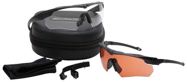 Ballistic Safety Glasses, Wraparound Assorted Polycarbonate Lens, Anti-Fog, Scratch-Resistant