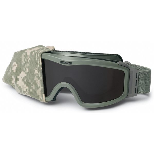 Tactical Safety Goggles, Clear, Gray, Smoke Anti-Fog, Scratch-Resistant Lens, Profile NVG Series