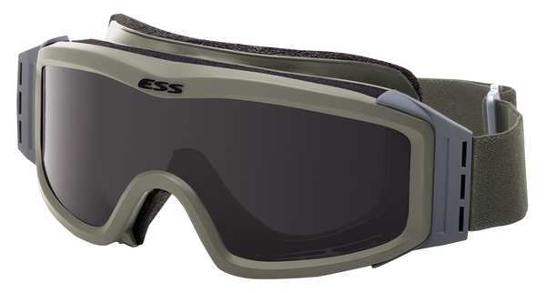 Tactical Safety Goggles, Clear, Gray, Smoke Anti-Fog, Scratch-Resistant Lens, Profile NVG Series