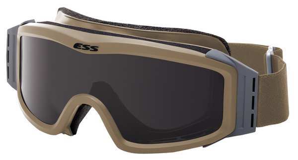 Tactical Safety Goggles, Clear, Gray, Smoke Anti-Fog, Scratch-Resistant Lens, Profile NVG Series