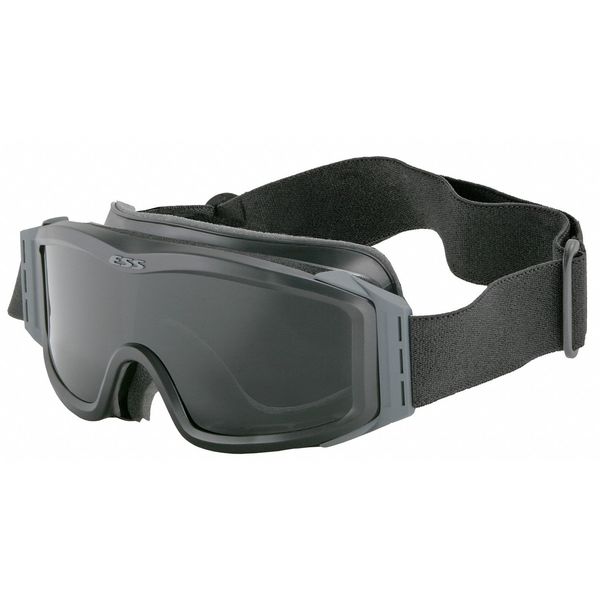 Tactical Safety Goggles, Clear, Gray, Smoke Anti-Fog, Scratch-Resistant Lens, 5SY4 Series