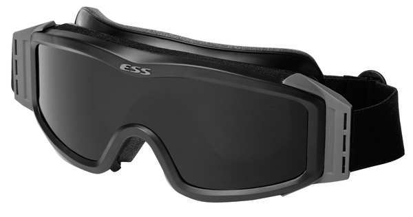 Tactical Safety Goggles, Clear, Gray, Smoke Anti-Fog, Scratch-Resistant Lens, 5SY4 Series