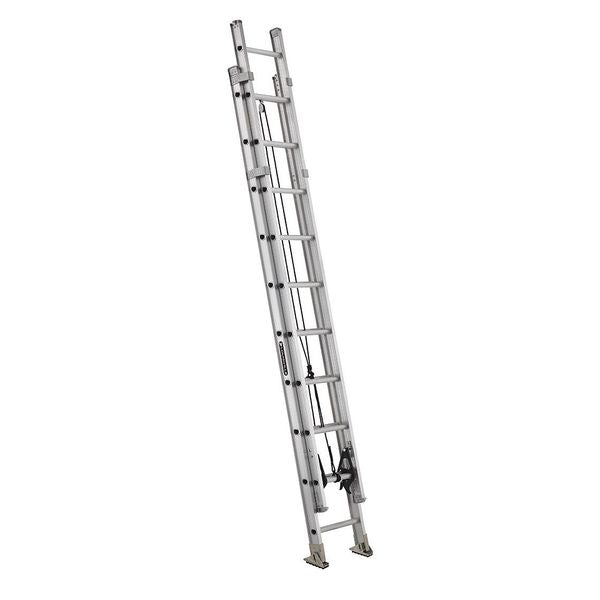 Aluminum Extension Ladder, 375 lb Load Capacity