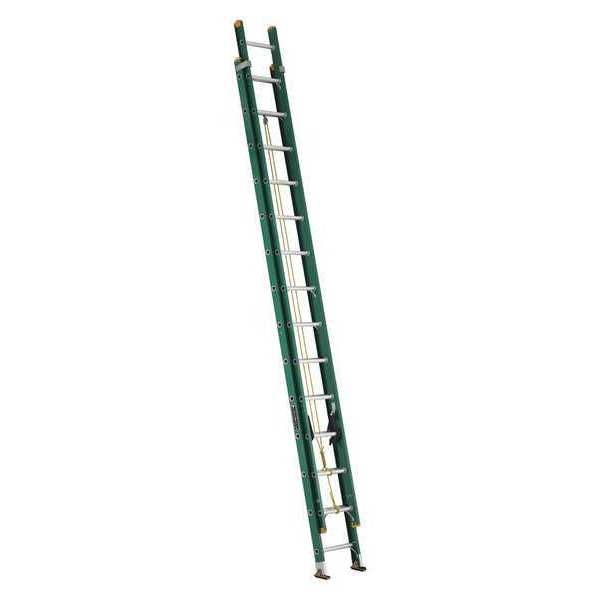 Fiberglass Extension Ladder, 225 lb Load Capacity
