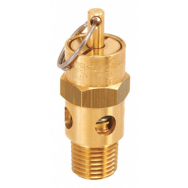 Air Safety Valve, 1/4 In Inlet, 200 psi