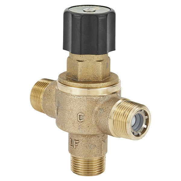 Thermostatic Mixing Valve, 3/4 in Inlet