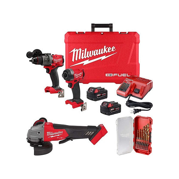 Combo Kit, 18V, 2.3 lb, Li Ion Battery
