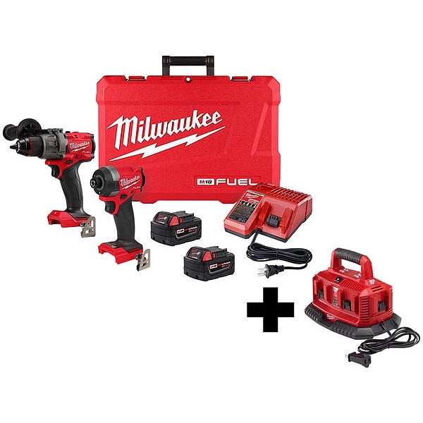 M18 FUEL 2-Tool Combo Kit, M18 Charger