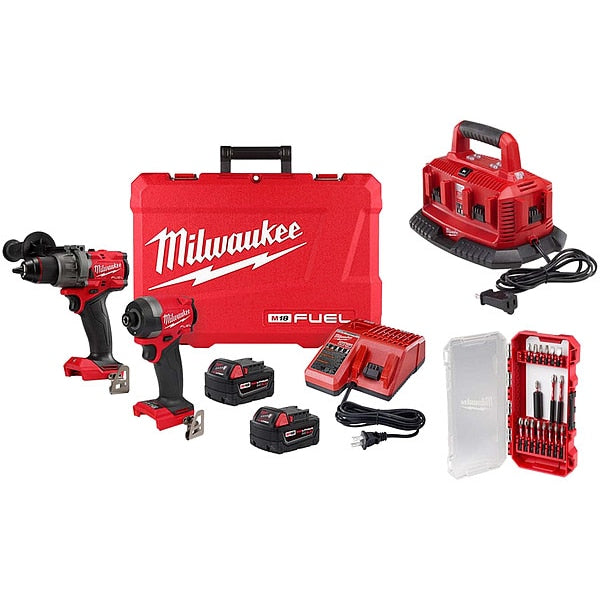 Combo Kit, 18V, 2.3 lb, Li Ion Battery
