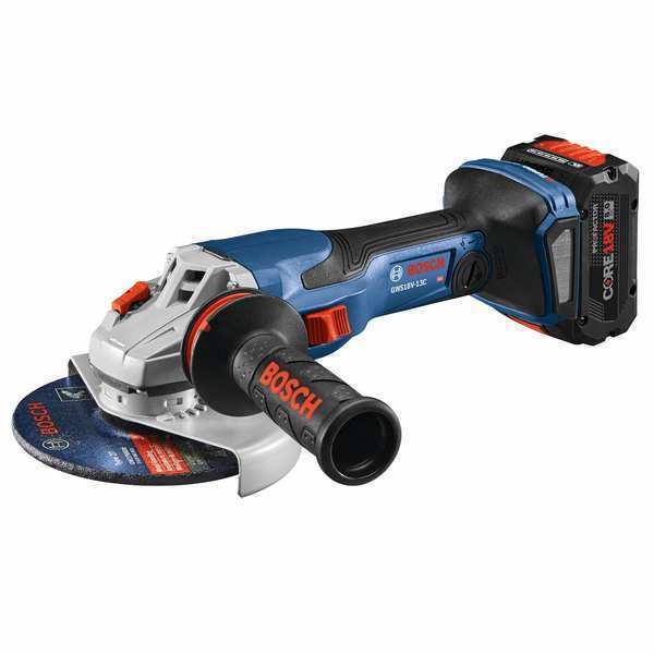 Angle Grinder Kit, 18V DC, 5-6