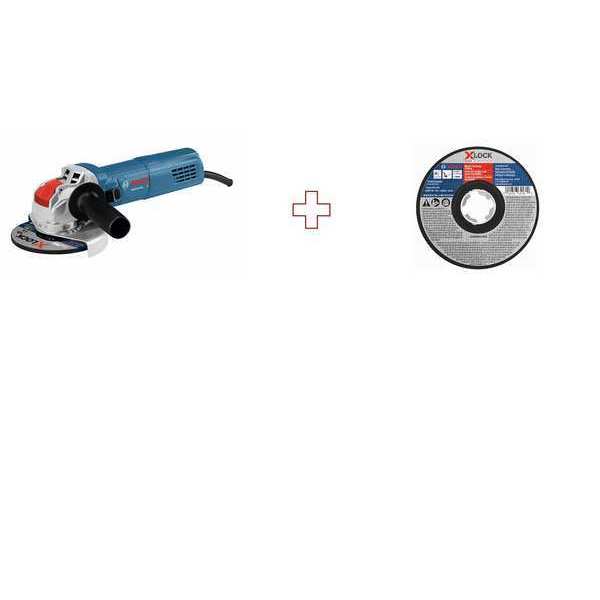 Angle Grinder Kit, 4.6 lb, Paddle Switch