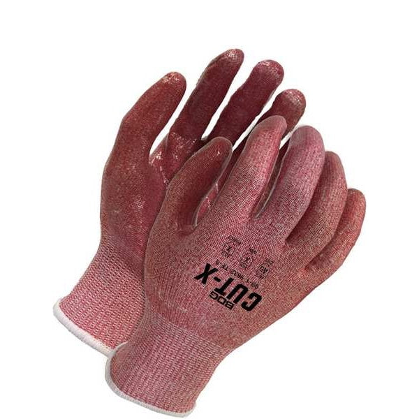 13 Gauge Seamless Knit HPPE w/ Flat Transparent Silicone Dip, Shrink Wrapped, Size XL (10)