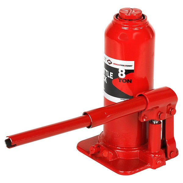 Bottle Jack, 8 ton, Max Lift 18