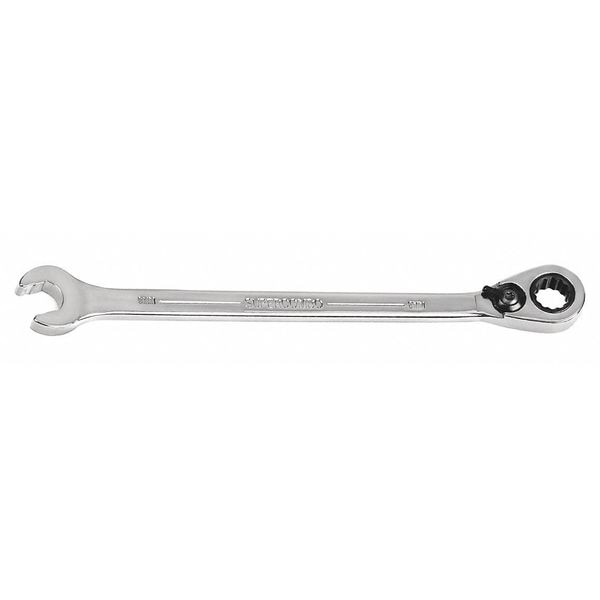 Williams Ratchet Combo Wrench, 12, 7/16 in., Revrsbl