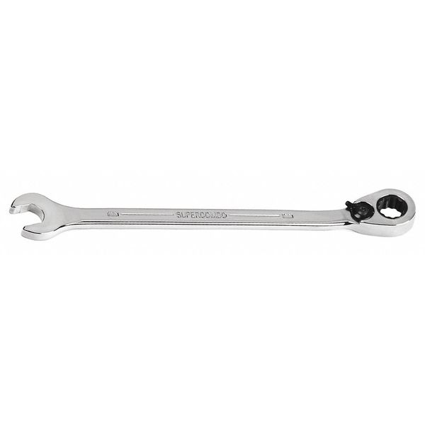 Williams Ratchet Combo Wrench, 12, 9mm, Revrsbl