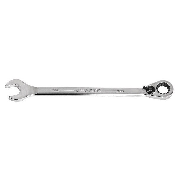 Williams Ratchet Combo Wrench, 12, 18mm, Revrsbl
