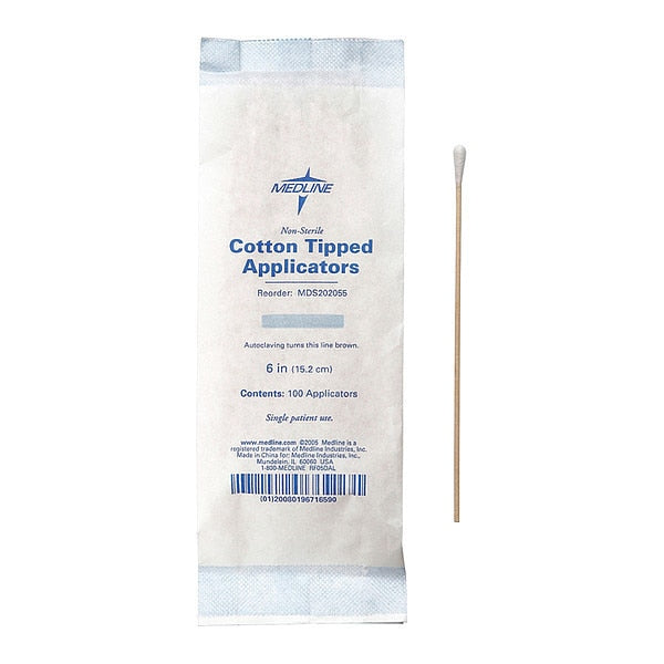 Nonsterile Cotton-Tip Applicators, PK1000