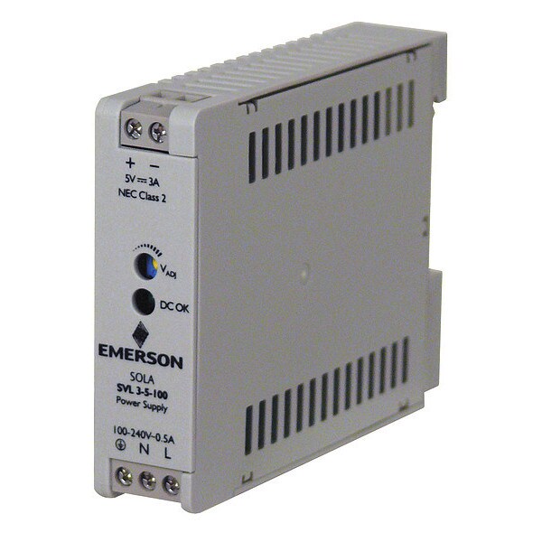 Din Rail Power Supply, 3 A, 15 W