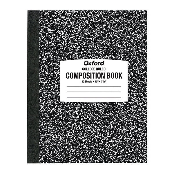 Composition Notebook, College, 80 Sheet