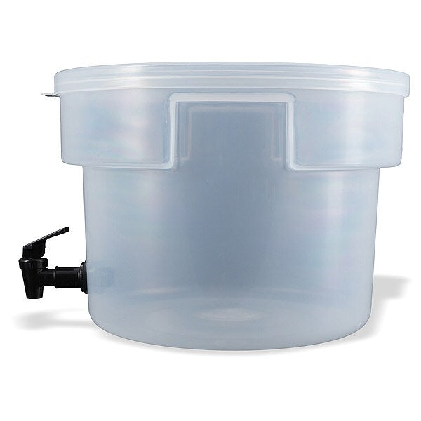 Round Dispenser, 3 gal., See-Thru