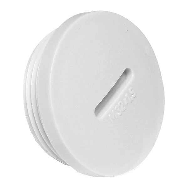 Dome Cap, Blind Stop Plug, M16, Gray