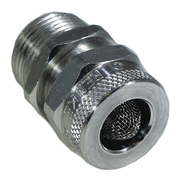 Drain Fitting, Aluminum, 3/4