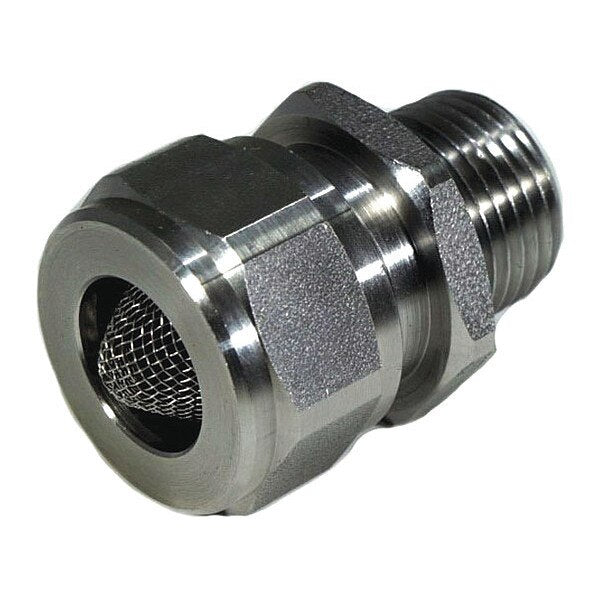 Drain Fitting, SS, 1/2