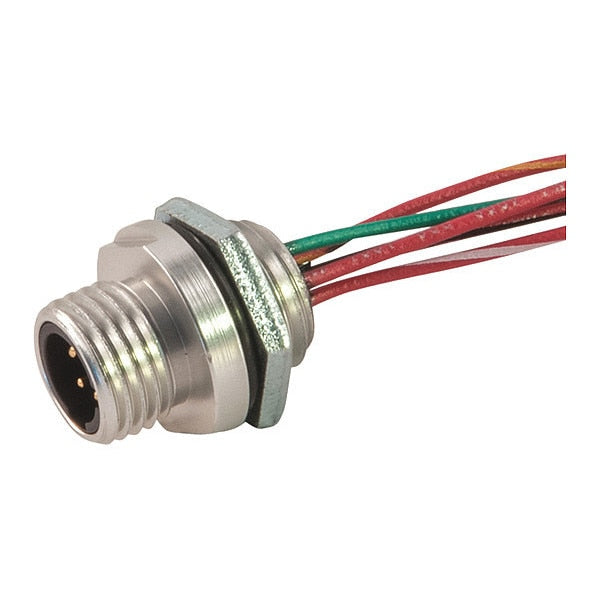 Receptacle, Dual Key, M, 6 Pole, 1, 1/4