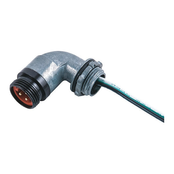 Receptacle, Mini, Hi-Temp, Male, 4 P, 1 ft.