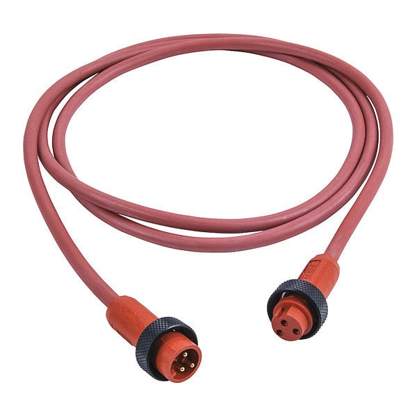 Cordset, Mini, Hi-Temp Sil, M/F, 2 P, 3 ft.