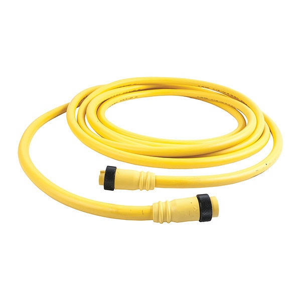 Cordset, Mini-Link, PVC, M/Fem, 8 Pole, 3 ft.