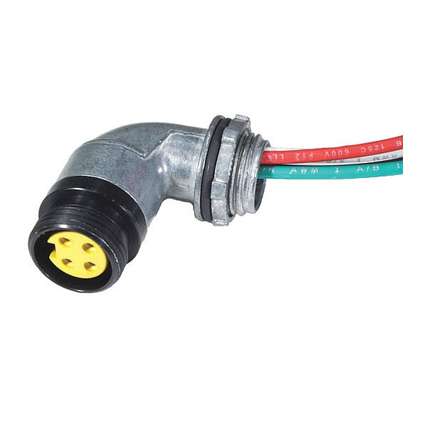 Receptacle, MiniFemale, 6 Pole, 1 ft.