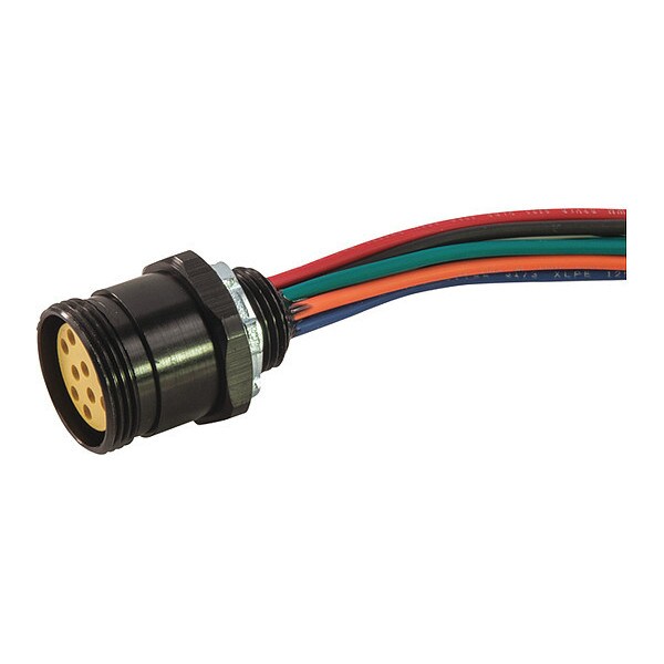 Receptacle, Mini, Female, 10 Pole, 1 ft.