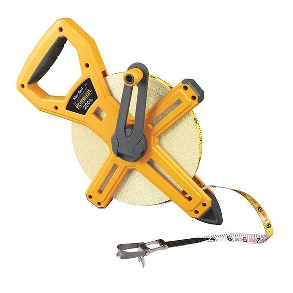 200 ft. Open Reel Tape Measure, 1/2