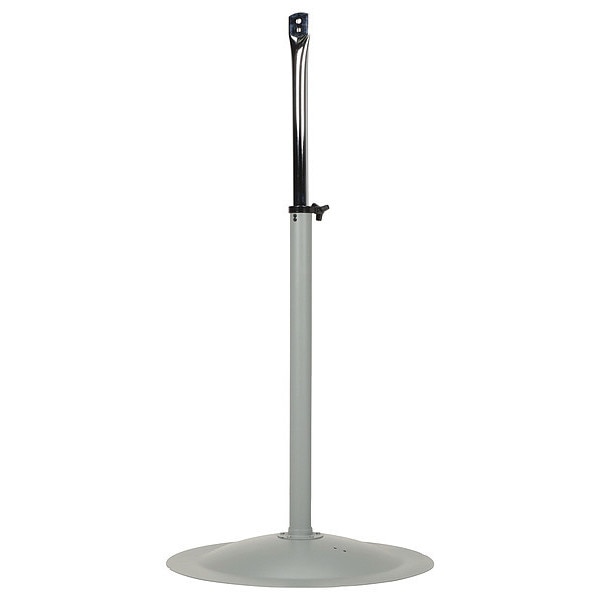 Fan Mount, HD Pedestal, Steel, Gray