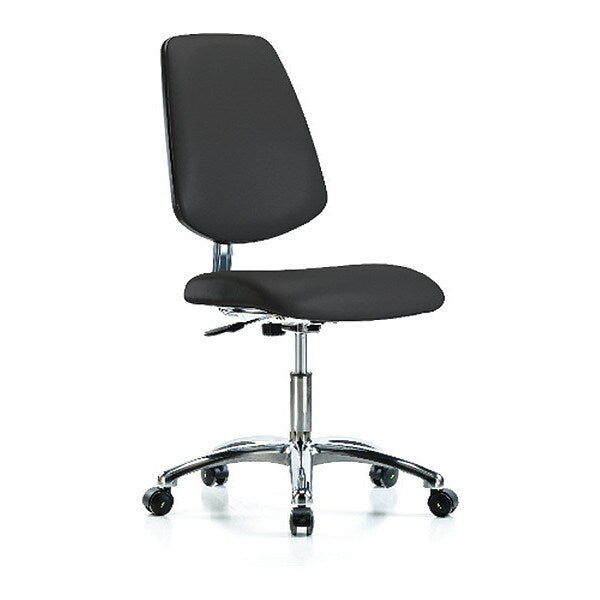 Vinyl Desk Chair, 18-1/2