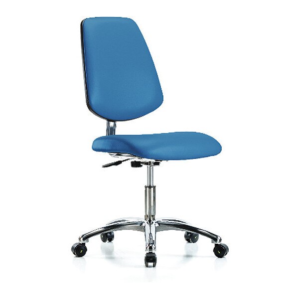 Vinyl Desk Chair, 18-1/2
