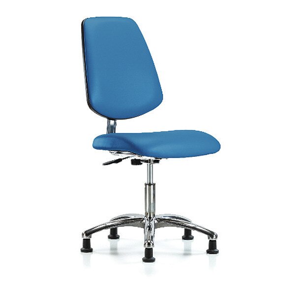 Vinyl Desk Chair, 18-1/2