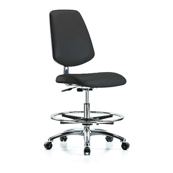 Vinyl Medium Bench Chair, 21-1/2