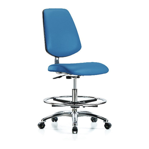 Vinyl Medium Bench Chair, 21-1/2